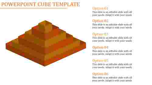 powerpoint cube template-Powerpoint Cube Template-6-Orange